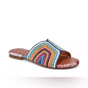 Marc Fisher Women’s Nottie dark blue slides